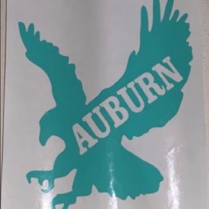 Auburn car decal
